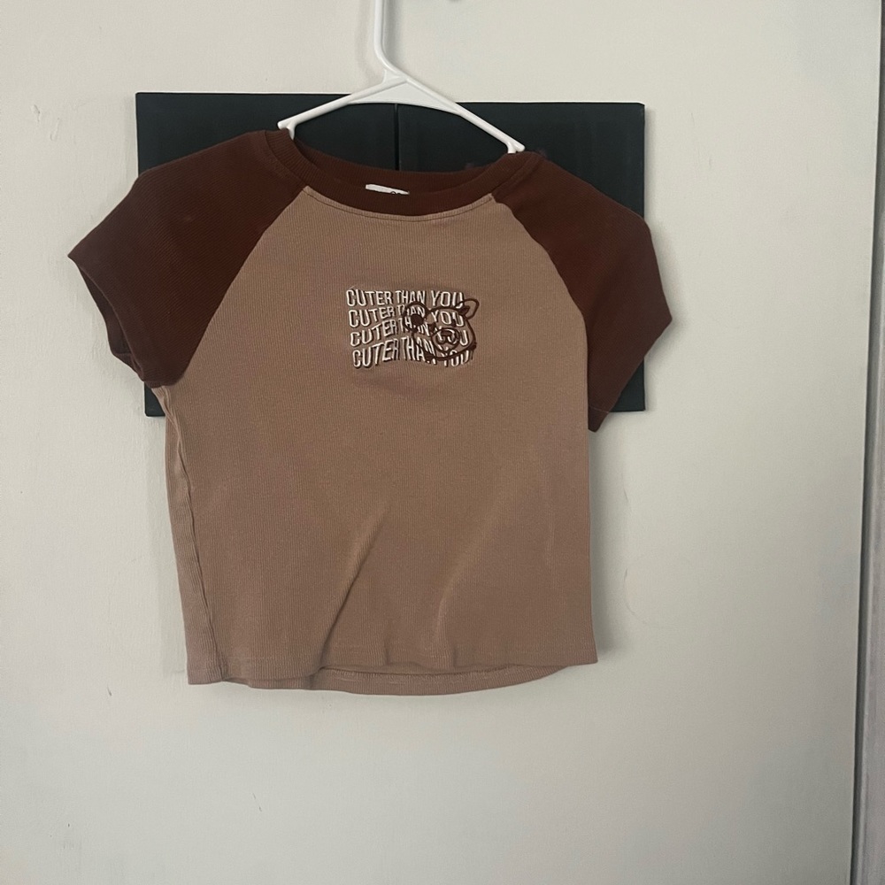 cute shirt from rue 21, it has a little cute bear!!!